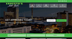 Desktop Screenshot of ernestosautosales.com